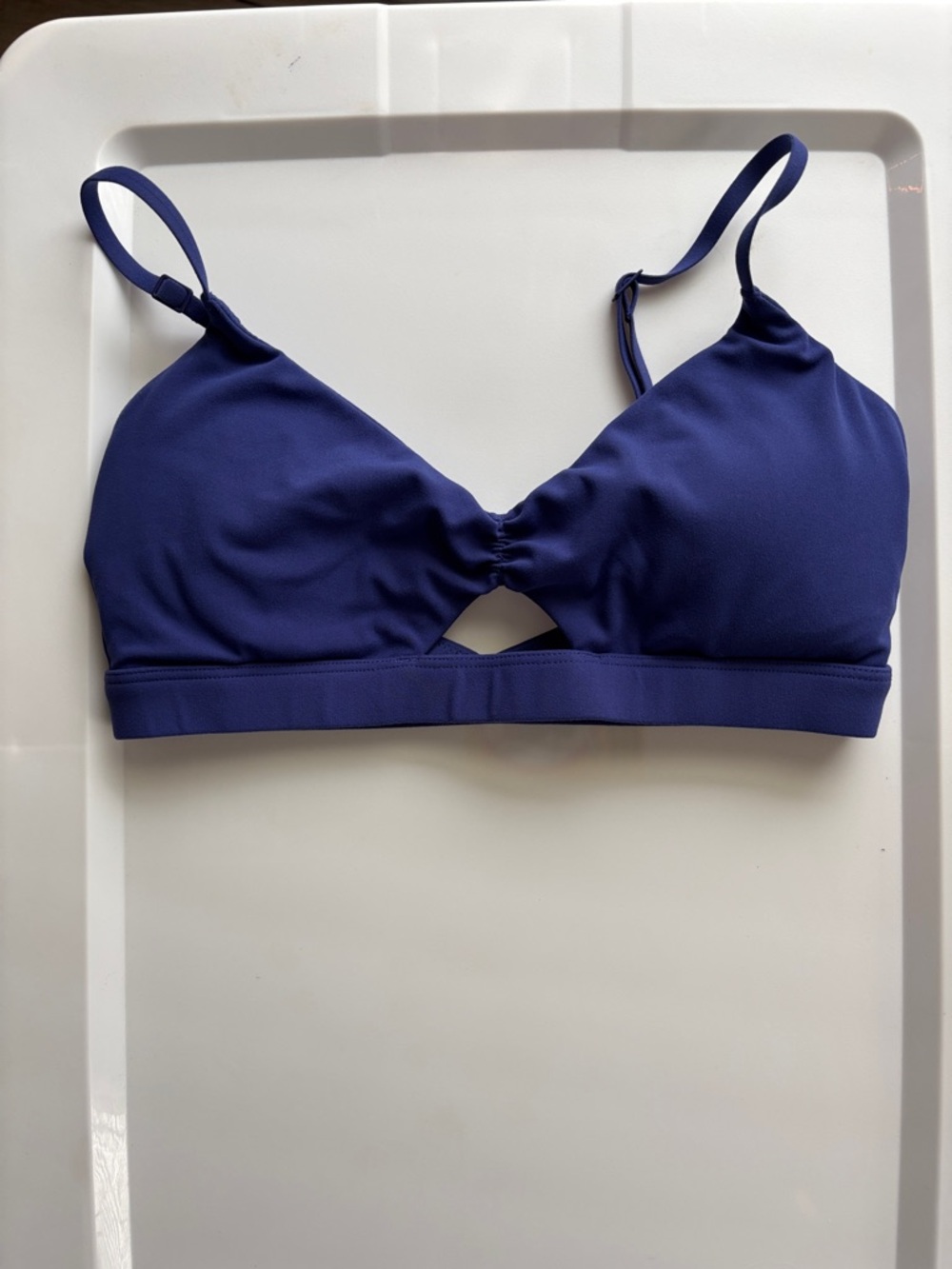 Fabletics Midnight Blue Triangle Bralette